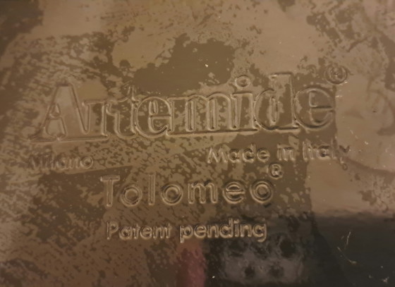 Image 1 of Artemide Tolomeo Terra vloerlamp zilver – iconische Italiaanse designlamp – in uitstekende staat