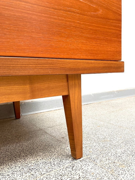 Image 1 of Mid-century vintage teak kleerkast/wandkast 1960's