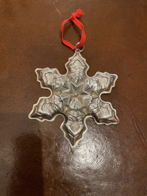  1975 Gorham Sterling Christmas Ornament 