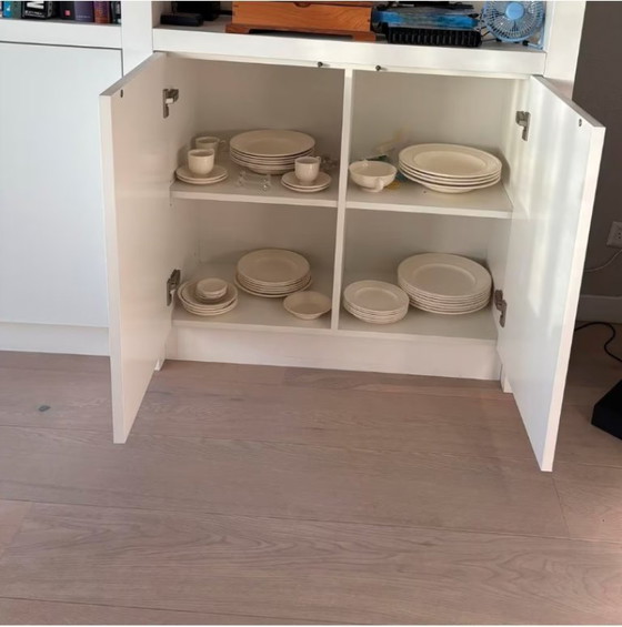 Image 1 of Meuble de salon/bibliothèque sur mesure en 2 pièces