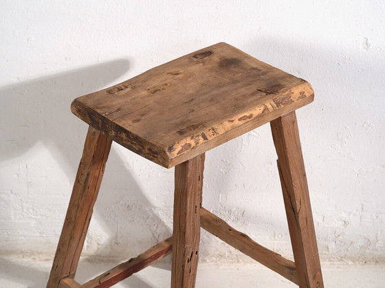 Antiker hoher Hocker (ca. 1900) #6 – Barhocker (photo 11 of 40)