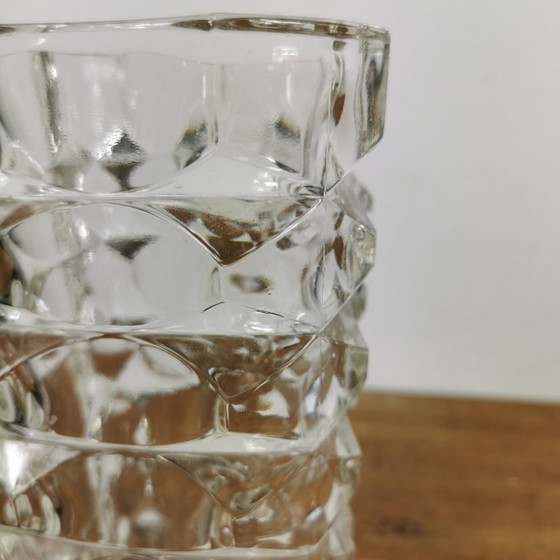 Image 1 of Vase „Windsor Luminarc“ im Mid-Century-Design. Glas.