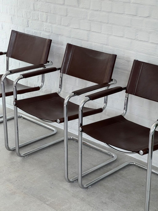 3 x Matteo Grassi MG5 stoelen