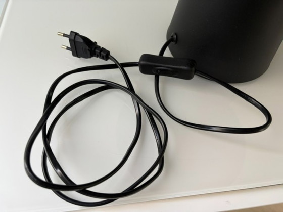Moderne Tischlampe schwarz – Pilzlampe – mattes Aluminium – Tischlampen, Metal (photo 13 of 15)