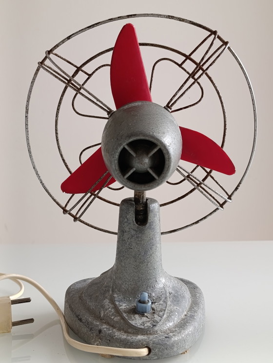 Ro-Re Record Milano Ventilateur Électrique en Métal Moulé Sous Pression - Ventilateur de Table – Objets déco (photo 8 of 15)