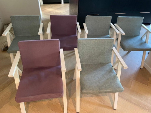 6 eetkamerstoelen linteloo model d