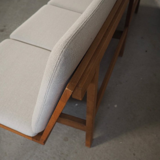 Divano Børge Mogensen Modello 2219 4 posti – Divani 3 posti, Wood (photo 3 of 13)