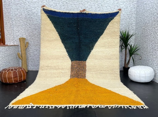 Tapis marocain artisanal en laine 300cmx200cm