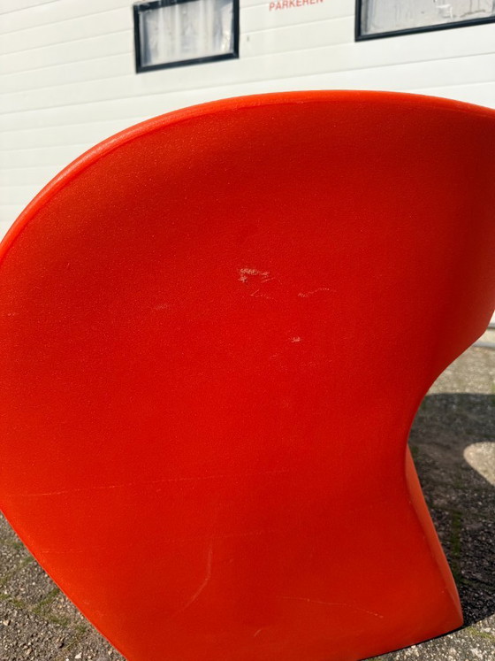 Image 1 of Chaise de jardin Moroso Little Albert orange/rouge (8x)