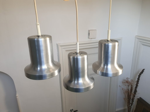 3 x RAAK Amsterdam Chrome Pendant Lamps