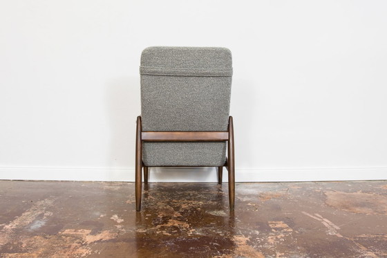 Image 1 of Mid Century High Back Armchair, 1960s, designed By Edmund Homa, Gfm, Poland