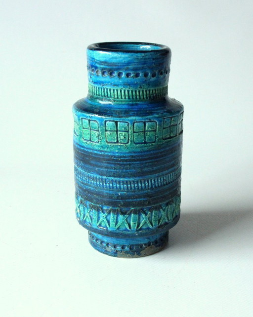 Bitossi ceramic step vase - designed by Aldo Londi