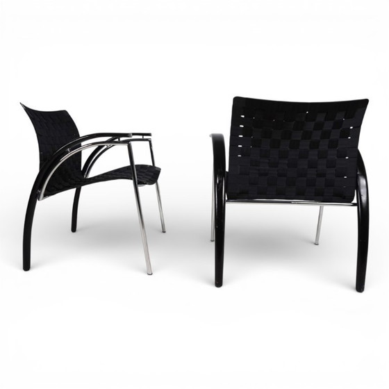 Image 1 of Ensemble de 2 fauteuils Thonet par Peter Maly, 1980