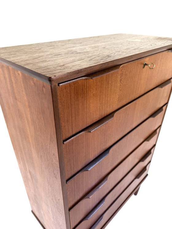 Image 1 of Vintage XXL teak chest of drawers, Ejsing Møbelfabrik '60
