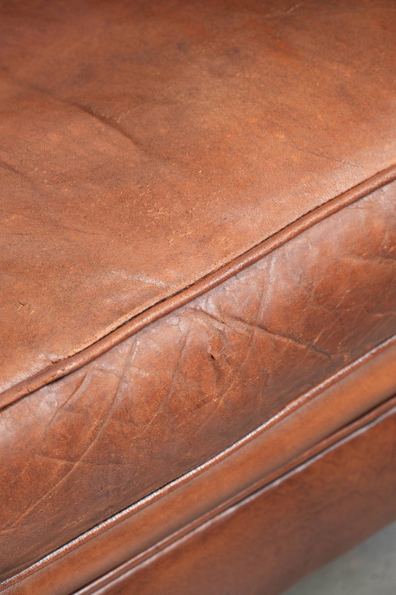 2 comode poltrone vintage in pelle di pecora con borchie decorative. – Sedie da pranzo, Wood (photo 15 of 15)