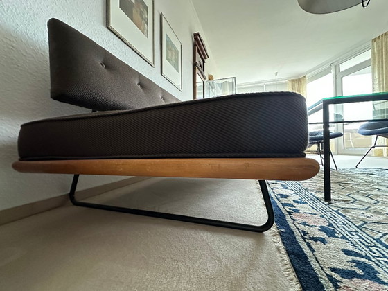 Canapé-lit Walter Knoll, modèle original des années 1950 – design : Rolf Grunow – classique du milieu du (photo 3 of 7)