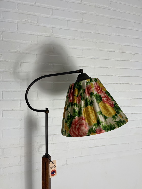Image 1 of Vintage Staande Lamp Lectuur Bak