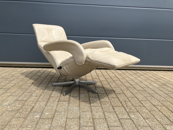 Image 1 of Jori Symphony Medi Mono-move recliner Beige Lipano leather