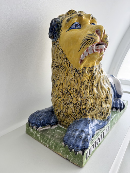 Lion de Lunéville vers 1800