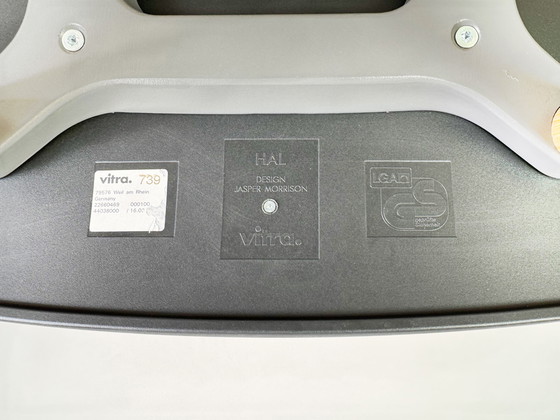 Image 1 of Conjunto de 4 sillas Vitra HAL Wood con cojín de asiento Jasper Morrison Design