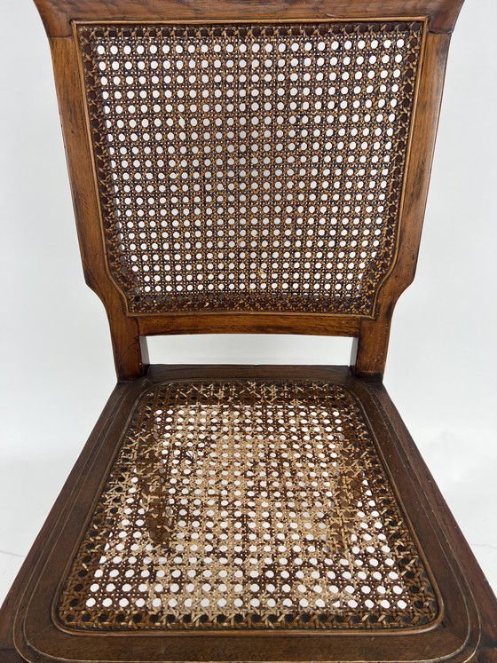 Image 1 of Antique early 20th-century rattan chairs