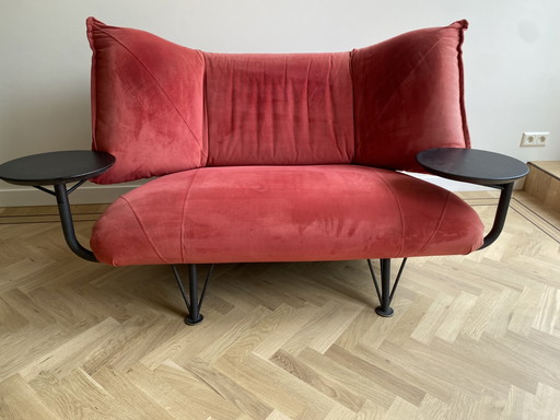 Leolux Colibri Loveseat – Metal, Textile