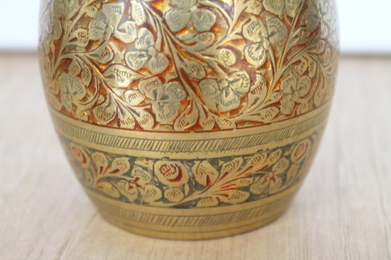 Image 1 of Pot indien vintage en forme de tonneau, milieu du XXe siècle - années 1960