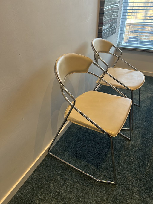 Vintage-Stühle im Effezeta-Stil, 2 Stück