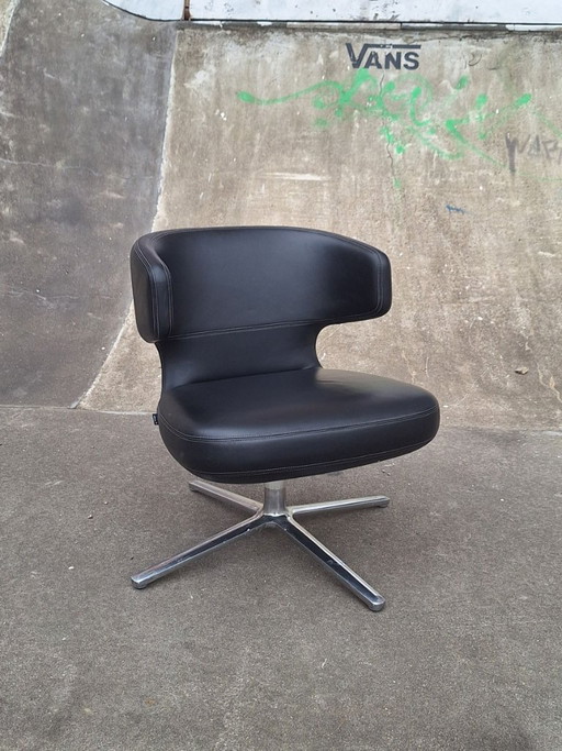 Vitra Petit Repos Black/Brown Leather by Antonio Citterio – fauteuils (photo 2 of 9)