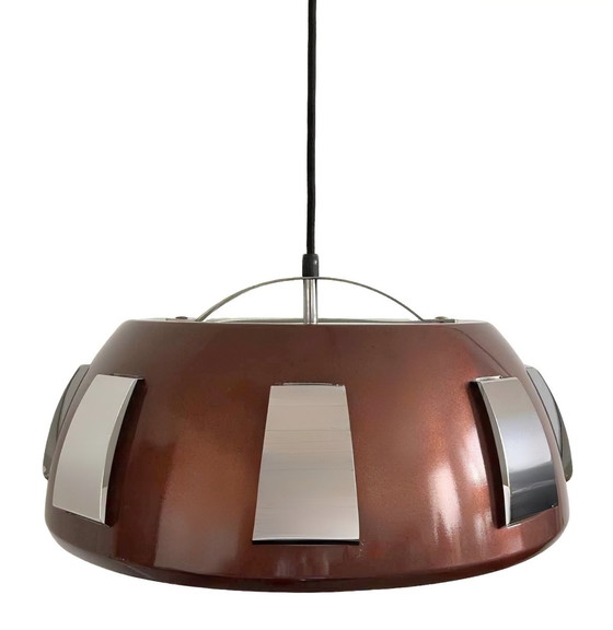 Image 1 of Lampe suspendue de l'ère spatiale Lakro Amstelveen Sputnik 1970