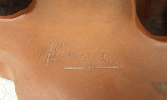 Image 1 of Sculptures ant. en céramique , Tyl et Nele , 1950 , A. Gemphenstein