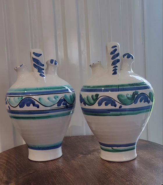 Image 1 of Pair of Spanish gargoulettes Botijos