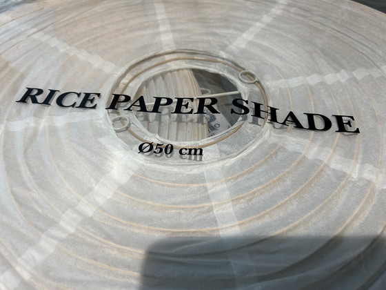 Image 1 of Hay Rice Paper Shades 50cm + Pendant Cord Sets