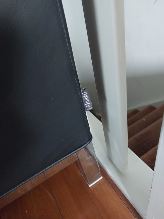 Image 1 of Sofá de 2 plazas de cuero Minotti