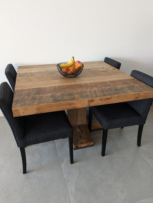 d-Bodhi Soul Teak Esstisch quadratisch 130 cm