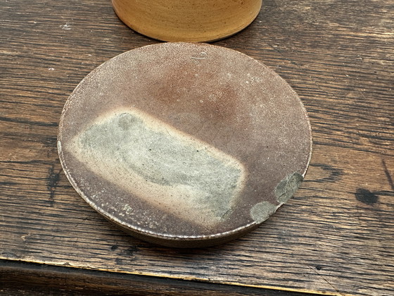 Image 1 of Antica pentola in gres - H 17 cm - arredamento vintage