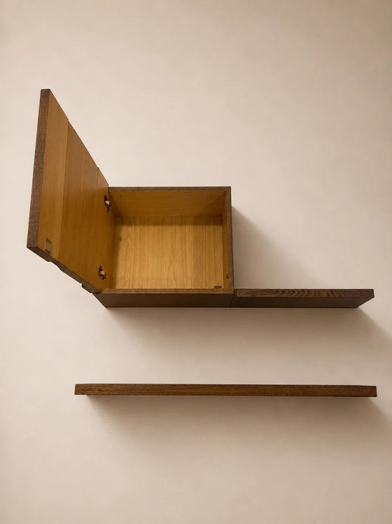 Vintage brutalistisch modulair wandrek – Mid Century Modern (photo 3 of 4)