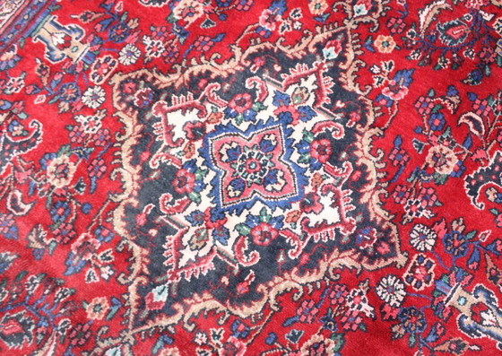 Image 1 of Handgeknoopt Perzisch tapijt Hamadan 354x244