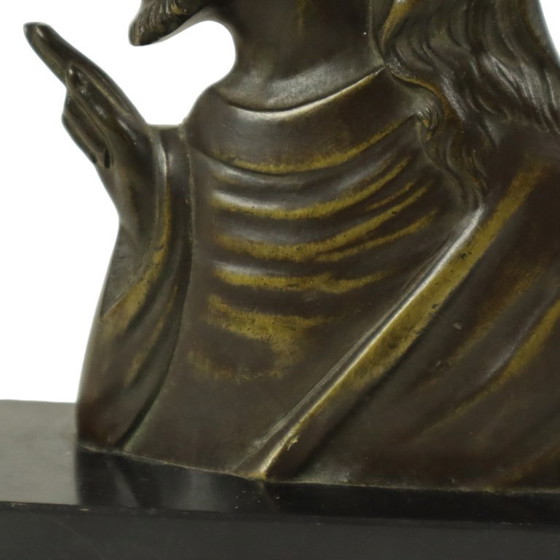 Image 1 of Statua in bronzo Art Deco Melani