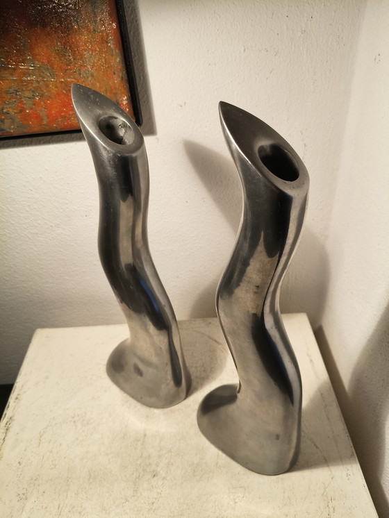 Image 1 of Candelieri vintage a zigzag Anatomy di Anna Eferlund per Ikea