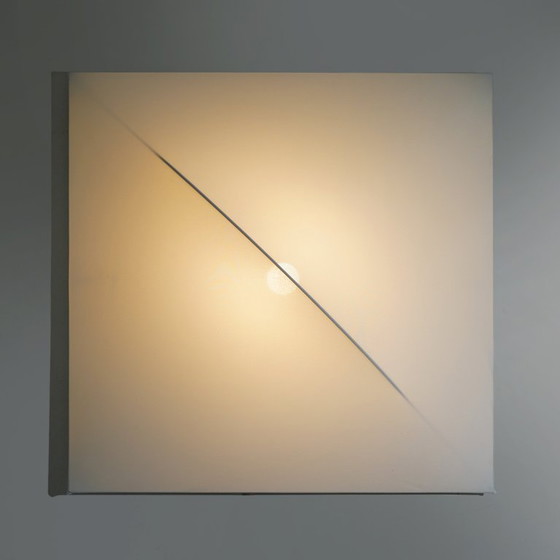Image 1 of Lampada da parete o da soffitto quadrata “Saori” di Kazuhide Takahama per Sirrah, anni '70 - 2 DISPONIBILI