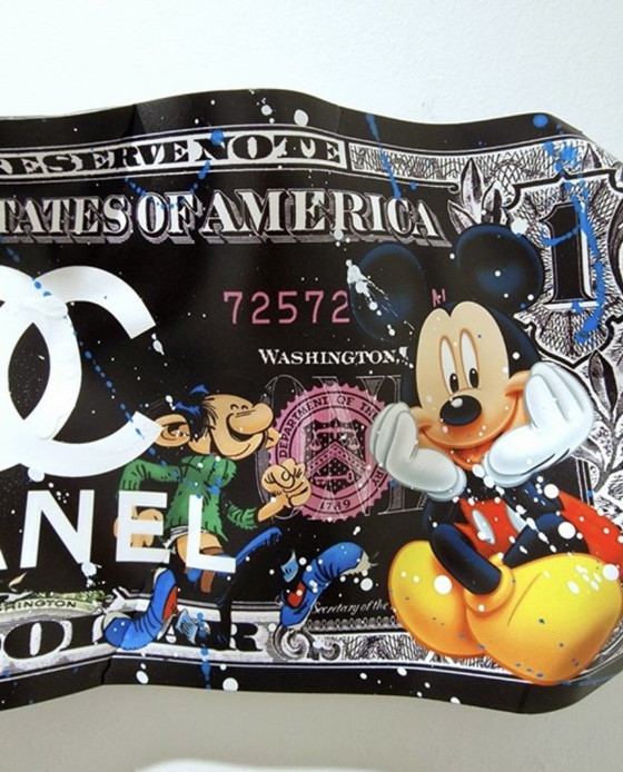Stitch Dollar - David – Paintings & Drawings, Plastic (photo 6 of 8)