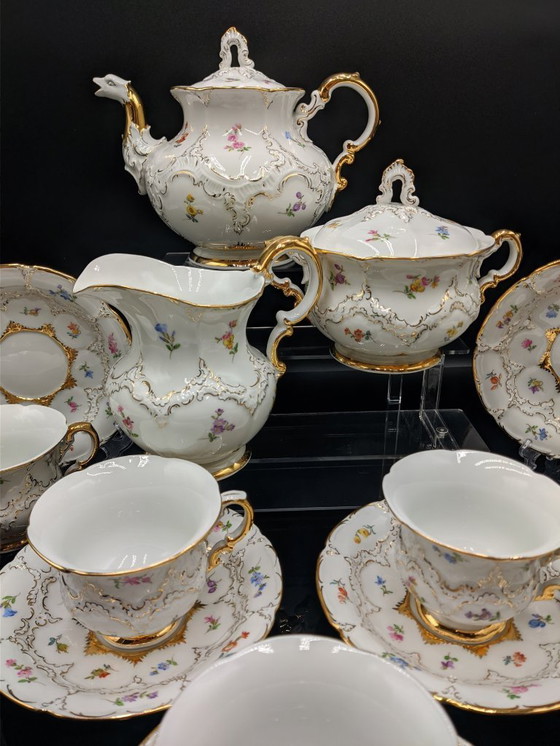Image 1 of Meissen - E.A.Leuteritz - Theeservies (15) 