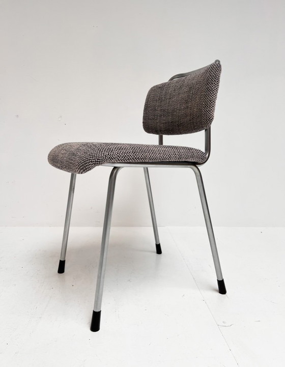 Image 1 of Set di 6 sedie Gebroeders De Wit rivestite, anni '60