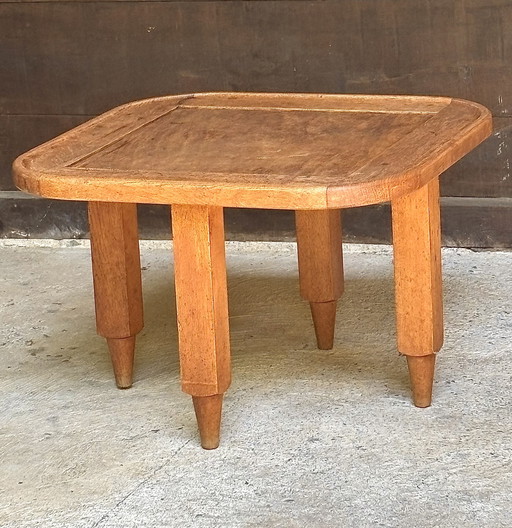 Coffee Table in Oak by Guillerme & Chambron
