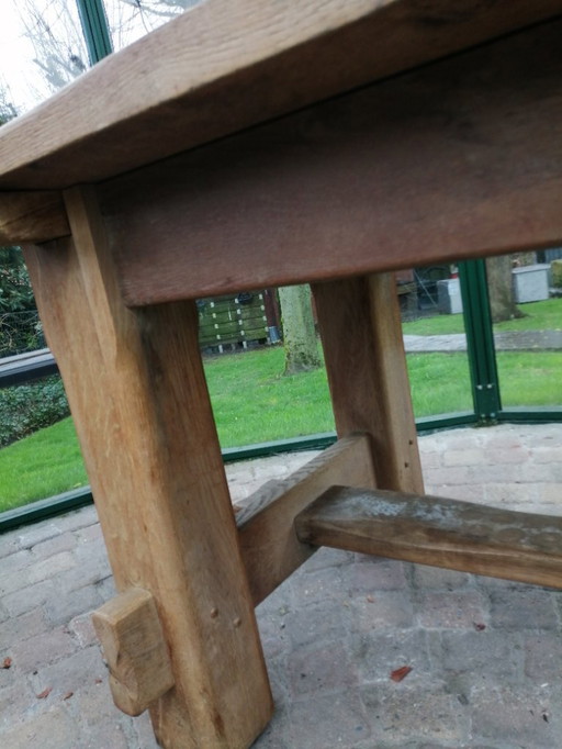 Farmhouse / monastery oak table