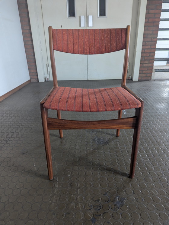 Image 1 of Dänischer Teakholzstuhl aus der Jahrhundertmitte - Lindebjerg Stølefabrik