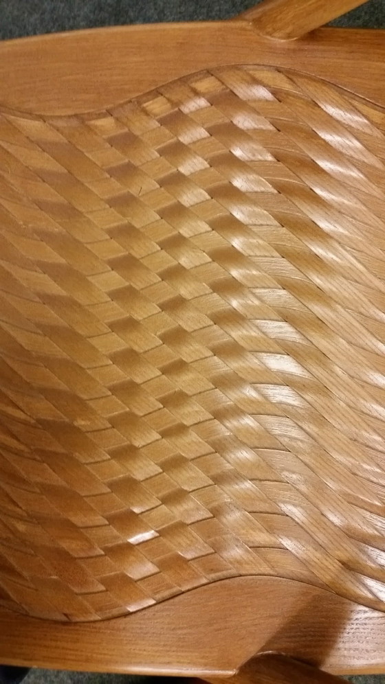 Image 1 of Couchtisch aus Bambus, Rattan und Korbgeflecht