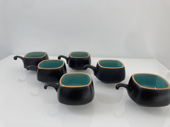 Image 1 of Ensemble de six tasses à thé japonaises modernes