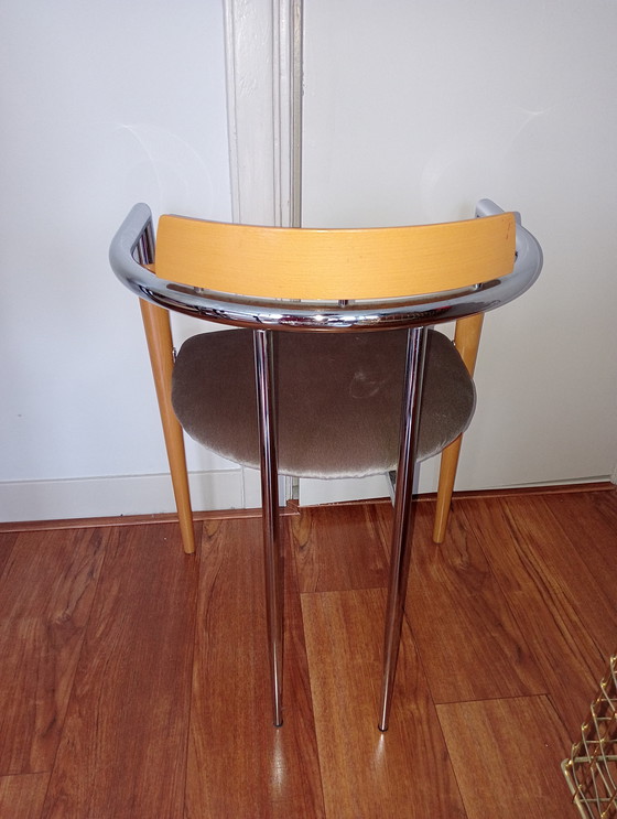 Image 1 of Effezeta Italienischer Designer-Esszimmerstuhl